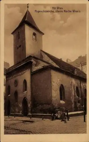 Ak Wien 1 Innere Stadt, Ruprechtskirche