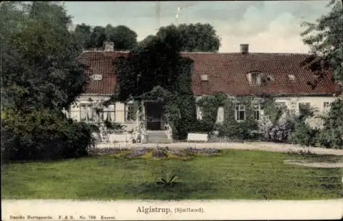 Ak Kalundborg Dänemark, Herrenhaus Algestrup, Algistrup