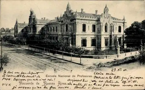 Ak Buenos Aires Argentinien, Nationale Lehrerinnen-Schule