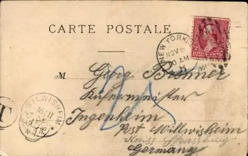 Ak Dampfer La Gascogne, CGT, French Line