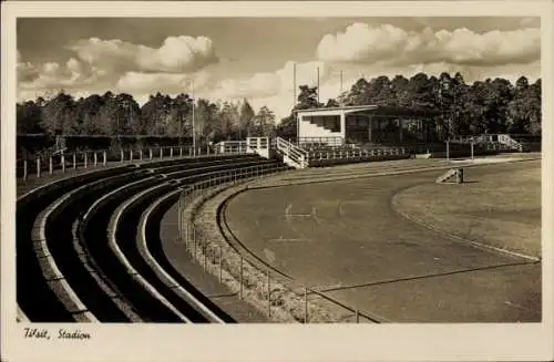 Ak Sowjetsk Tilsit Ostpreußen, Stadion