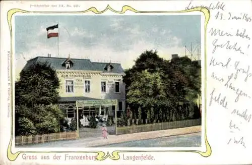 Ak Hamburg Eimsbüttel Langenfelde, Franzenburg