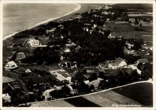 Ak Ostseebad Ahrenshoop Fischland, Fliegeraufnahme