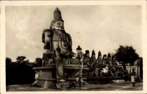 Ak Indien, Buddhistische Statuen