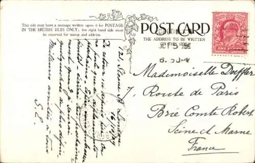 Künstler Ak Devon England, Vor der Küste von Devonshire