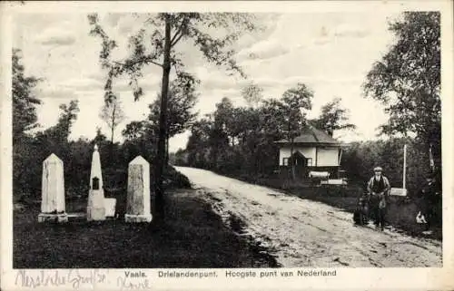 Ak Vaals Limburg Niederlande, Drielandenpunt