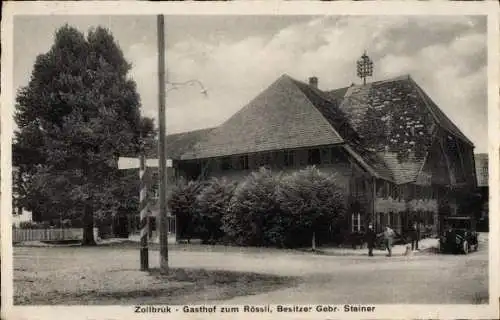 Ak Zollbrück Kanton Bern, Gasthof zum Rössli