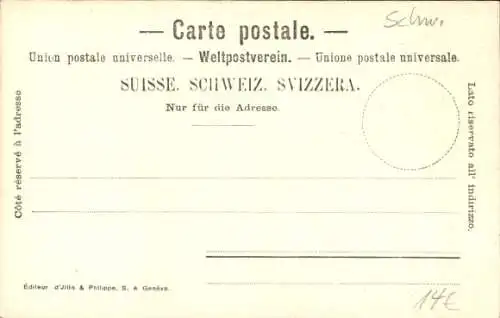 Passepartout Ak Geneve Genf, Cathedrale de St. Pierre, Gänseblumen