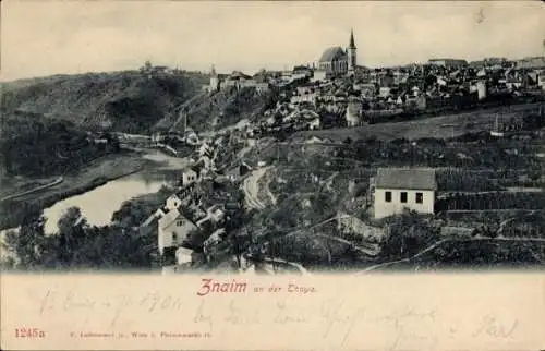 Ak Znojmo Znaim Südmähren, Gesamtansicht