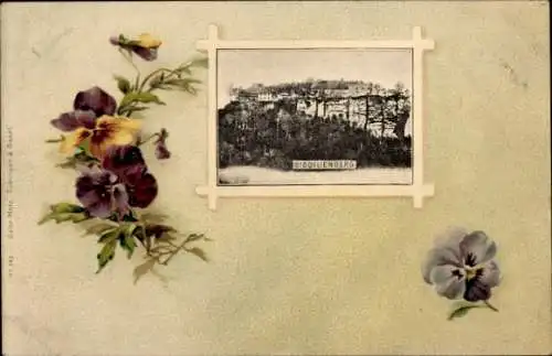 Passepartout Ak Obernai Elsass Bas Rhin, Odilienberg Mont Sainte Odile