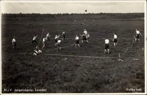 Ak Leusden Utrecht Niederlande, NJV Jongenskamp, Volleyball