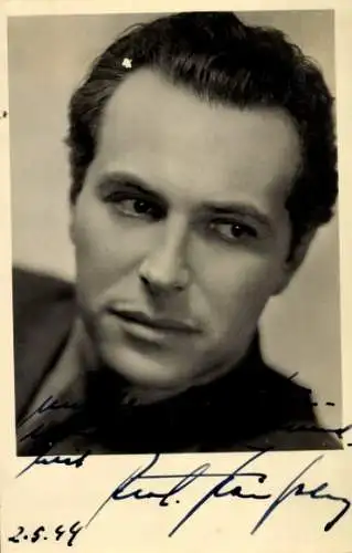 Ak Schauspieler Richard Häusler, Portrait, Autogramm