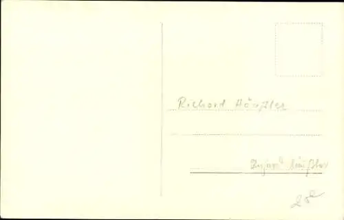 Ak Schauspieler Richard Häussler, Portrait, Autogramm