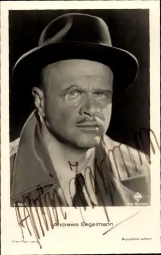 Ak Schauspieler Heinz Engelmann, Portrait, Autogramm