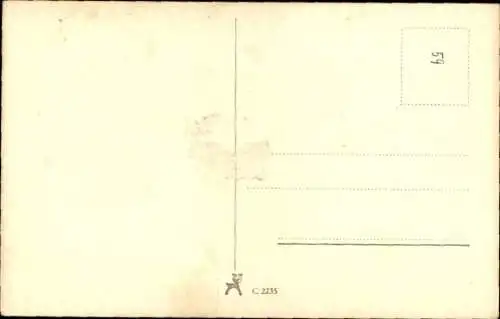 Ak Schauspielerin Maria Landrock, Portrait im Profil, Autogramm