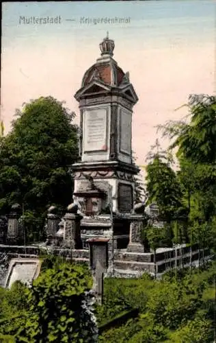 Ak Mutterstadt in der Pfalz, Kriegerdenkmal
