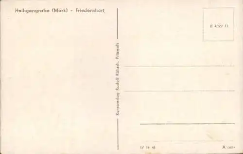 Ak Heiligengrabe in Brandenburg, Friedenshort