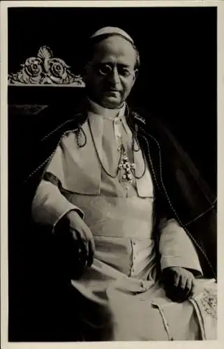 Ak Papst Pius XI., Portrait