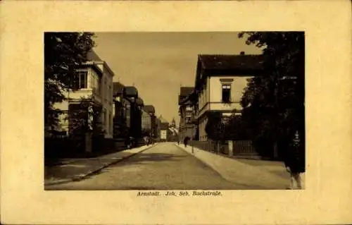 Ak Arnstadt in Thüringen, Johann-Sebastian-Bach-Straße