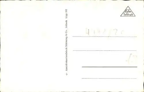 Ak Bad Lippspringe in Westfalen, Detmolder Straße, Pension Bunse