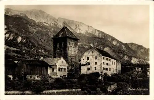 Ak Maienfeld Kanton Graubünden, Schloss