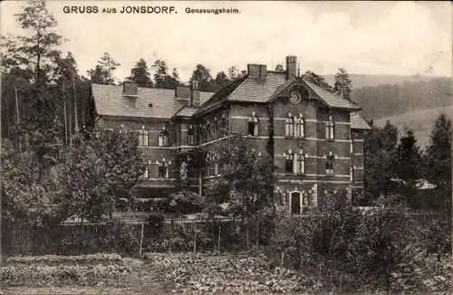 Ak Jonsdorf in Sachsen, Blick auf das Genesungsheim