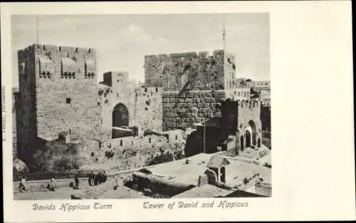 Ak Jerusalem Israel, Davids Hippicus Turm