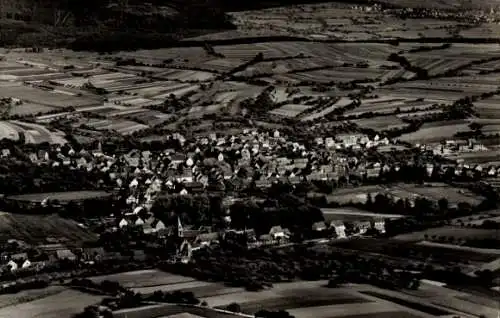 Ak Eschau im Spessart, Luftaufnahme, Panorama