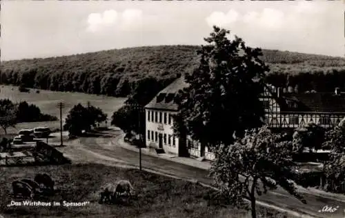Ak Rohrbrunn Weibersbrunn im Spessart, Gaststätte Das Wirtshaus im Spessart