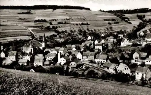 Ak Hessenthal Spessart Gemünd, Blick auf den Ort