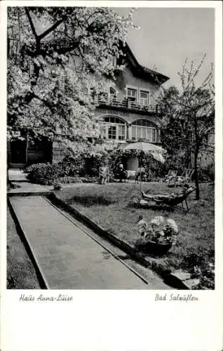 Ak Bad Salzuflen in Lippe, Haus Anna-Luise, Lietholz Ecke Augustastraße