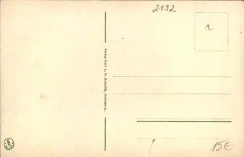 Künstler Ak Helgoland, Hoffmann von Fallersleben Haus, Deutschlandlied 1841