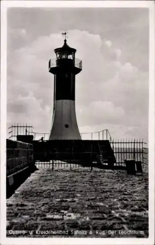 Ak Sassnitz auf Rügen, Leuchtturm