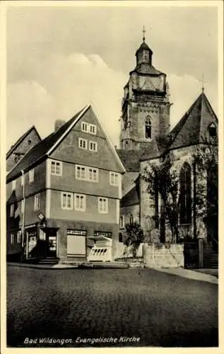 Ak Bad Wildungen in Nordhessen, Evangelische Kirche