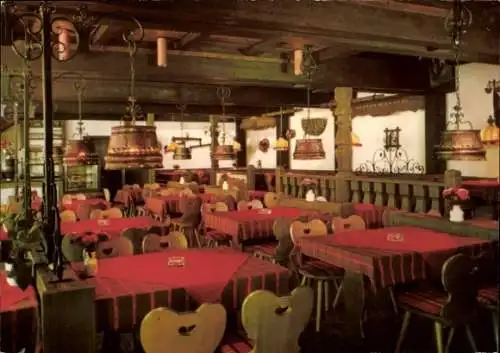 Ak Volkersbrunn Leidersbach im Spessart, Gasthaus zur Rose, Inh. Fam. Markert