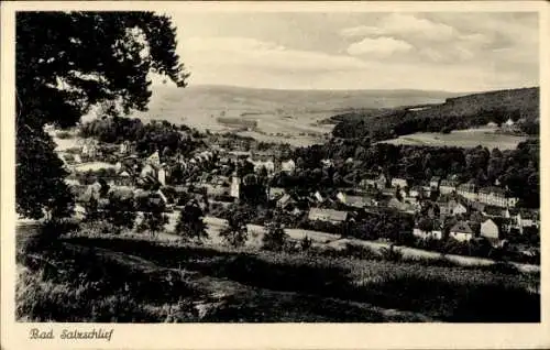 Ak Bad Salzschlirf in Hessen, Panorama