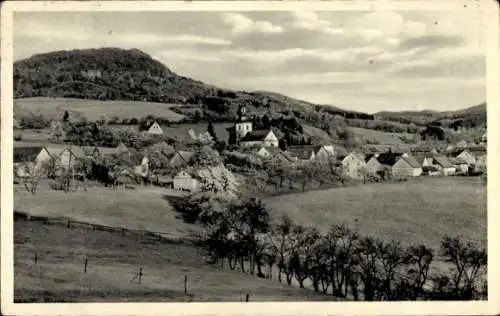 Ak Kleinsassen Hofbieber in Hessen, Milseburg, Panorama