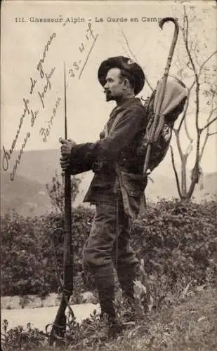 Ak Chasseur Alpin, La Garde en Campagne