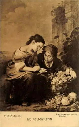 Künstler Ak Murillo, Die Geldzählerin