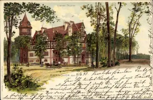 Litho Hannover in Niedersachsen, Lister Turm