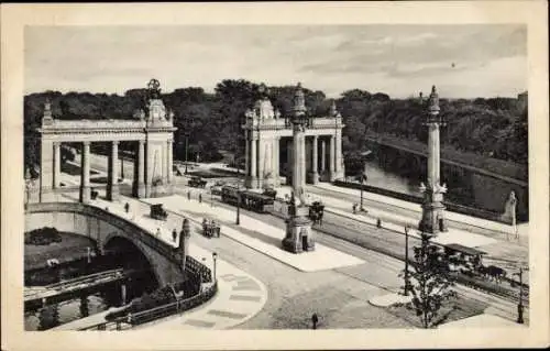 Ak Berlin Charlottenburg, Neue Charlottenburger Brücke