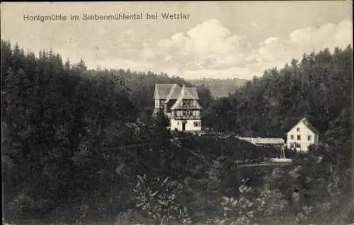 Ak Nauborn Wetzlar an der Lahn, Siebenmühlental, Honigmühle