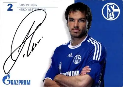 Autogramm Fußball, Heiko Westermann, Schalke 04 Gelsenkirchen