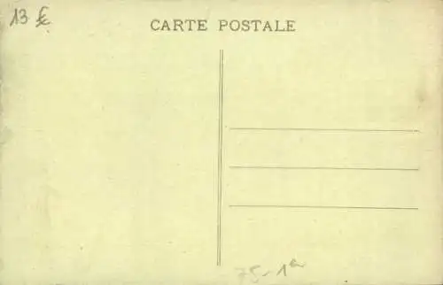 Ak Paris I Louvre, Les Halles Centrales um 7 Uhr morgens.
