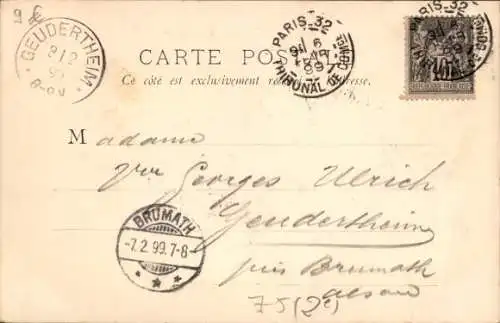 Ak Bourse de Paris II, Place des Victoires