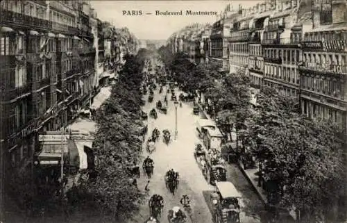 Ak Paris II, Boulevard Montmartre