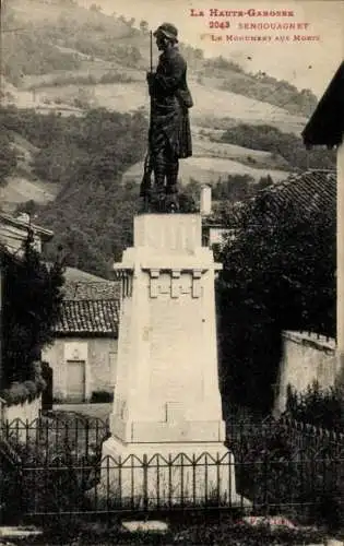 Ak Sengouagnet Haute-Garonne, Le Monument aux Morts