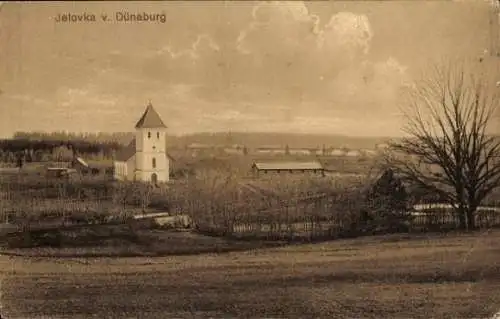 Ak Jelovka Daugavpils Dünaburg Lettland, Kirche