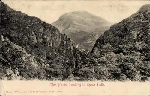 Ak Fort William Glen Nevis Schottland, Upper Falls