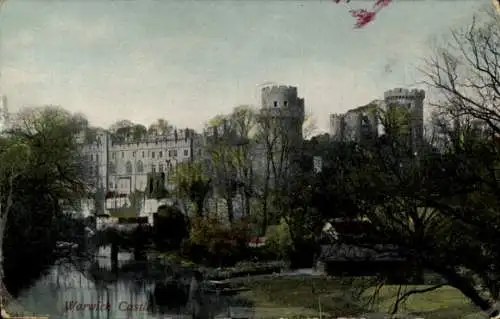 Ak Warwick Warwickshire England, Warwick Castle